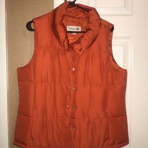 Forever 21 puffy vest